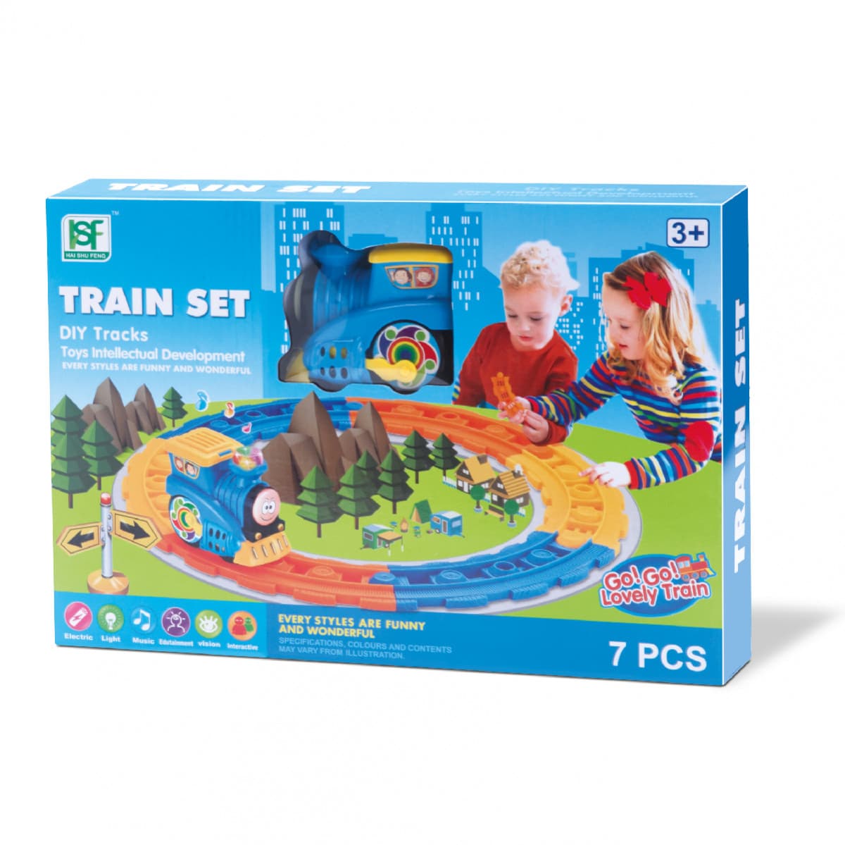 HEAVY QUALITY DIY TRACKS TRAIN SET 