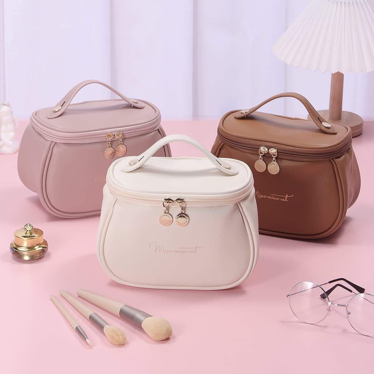 PORTABLE MAKEUP COSMETIC POUCH