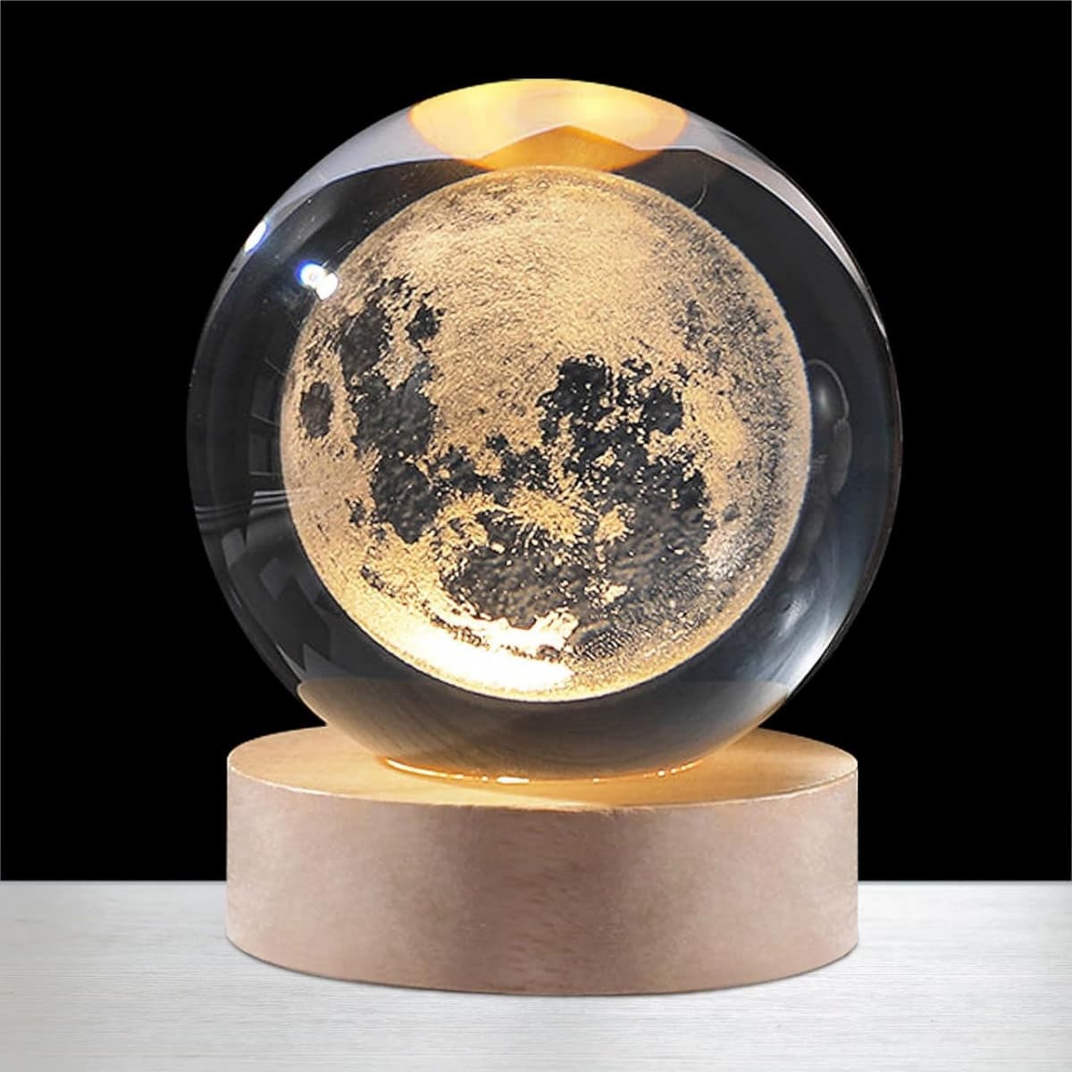3D CRYSTAL BALL NIGHT LAMP
