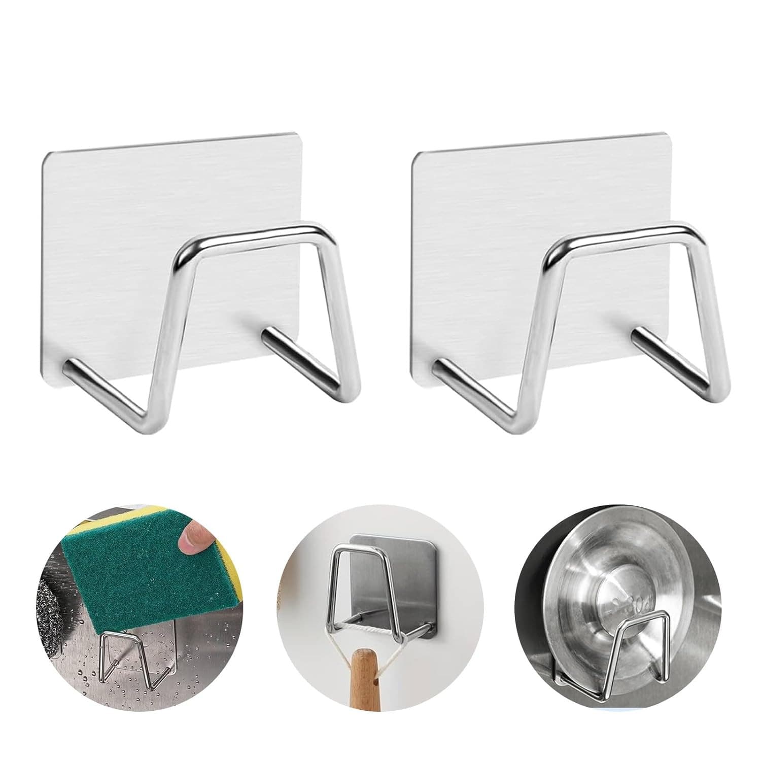 STAINLESS STEEL  SPONGE HOLDER HOOK