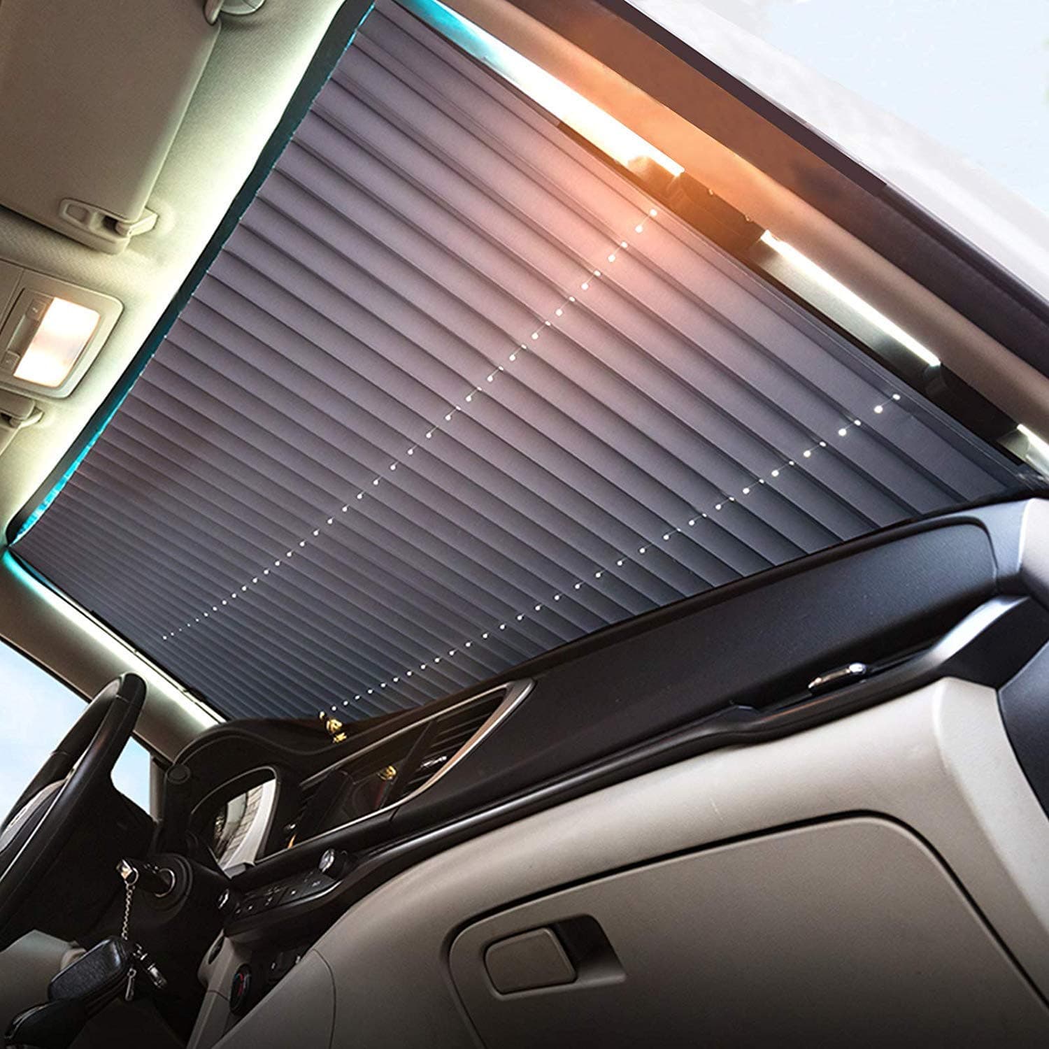 CAR SIDE WINDOW SUNSHADES CURTAIN 