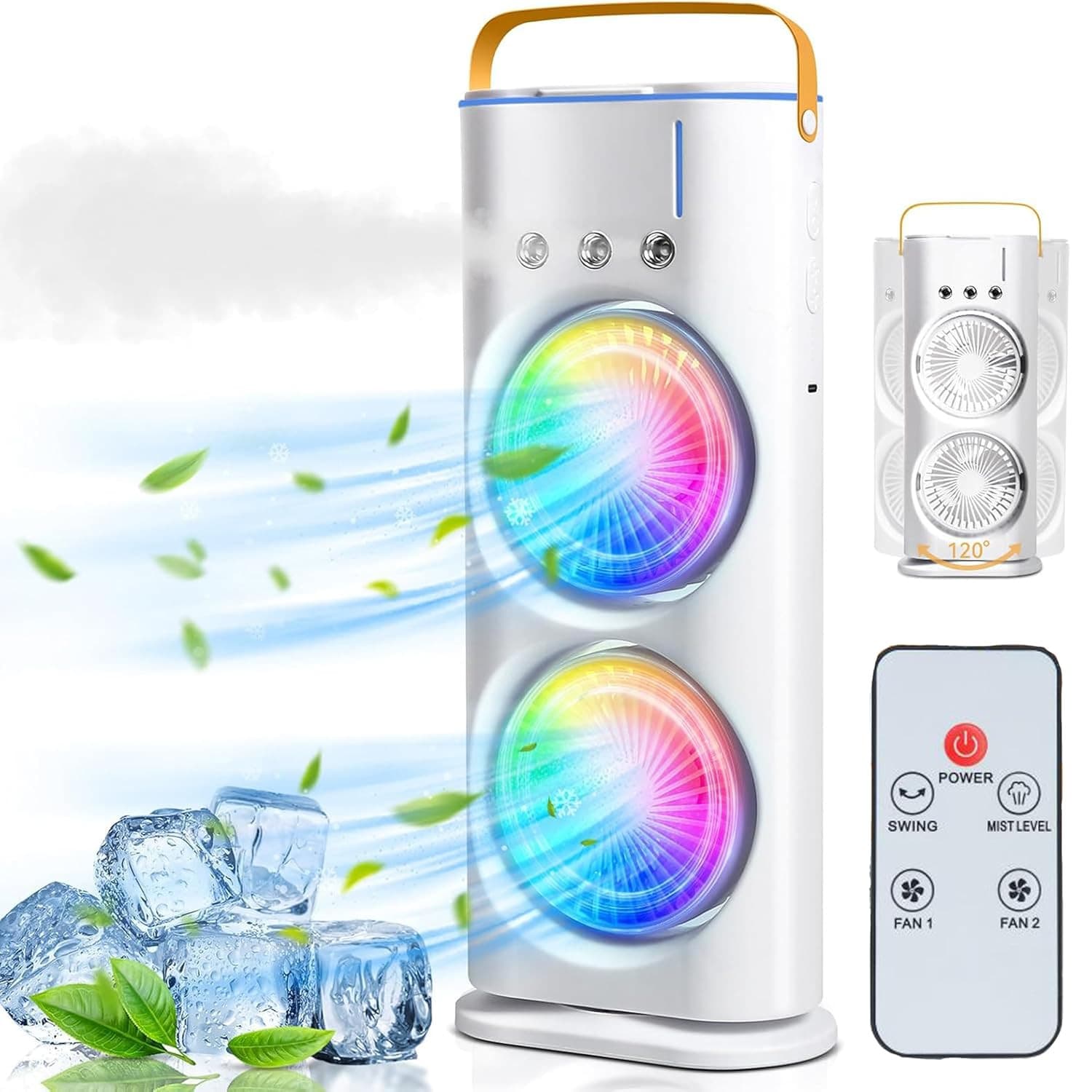DOUBLE END AIR COOLER FAN