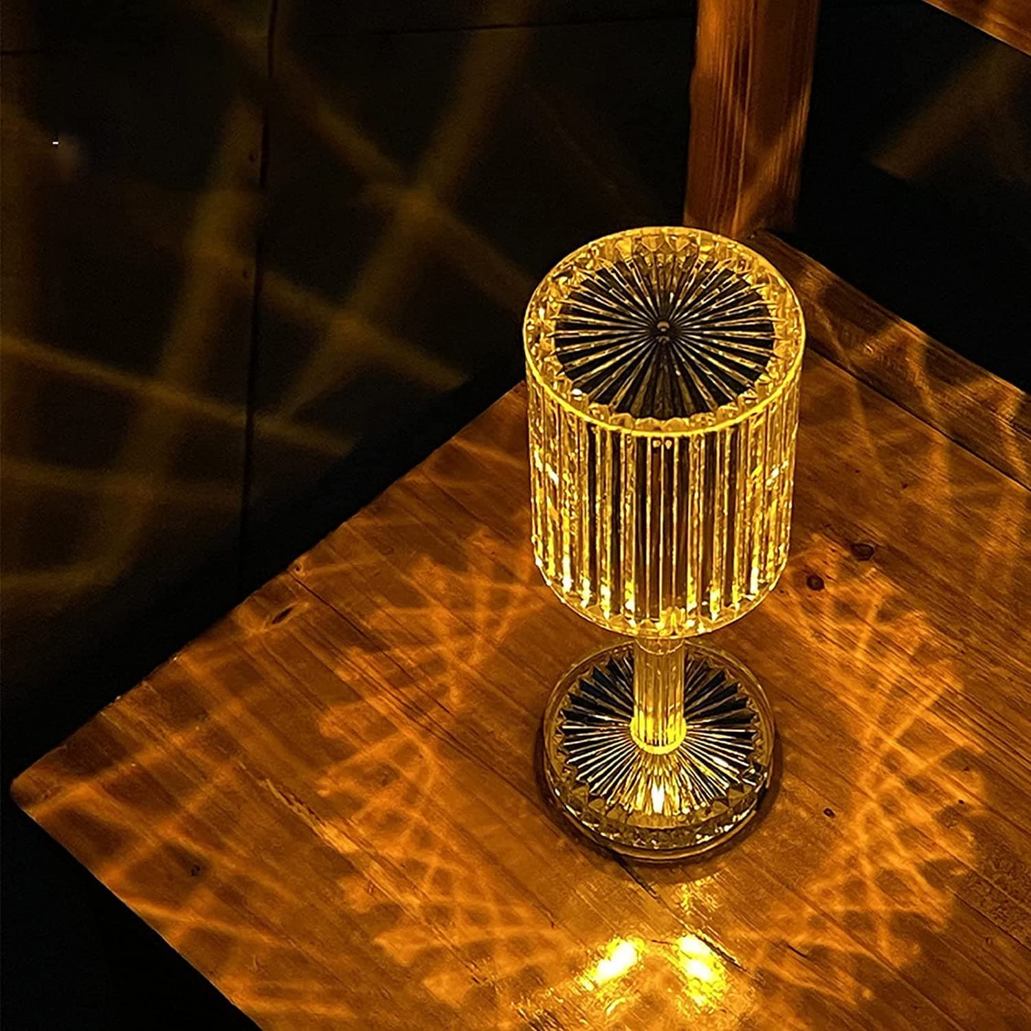 USB CRYSTAL TABLE LAMP 