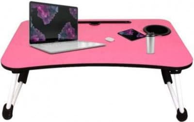 PINK LAPTOP TABLE.