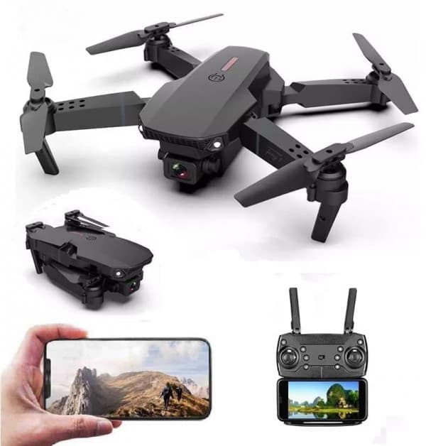 998  PRO MAX  DRONE (4K ULTRA HD) (2 CAMERA , 2 BATTERY )