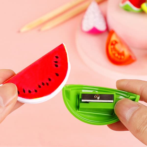 CREATIVE FRUIT DESIGNER MINI PLASTIC SHARPENER 1 PC