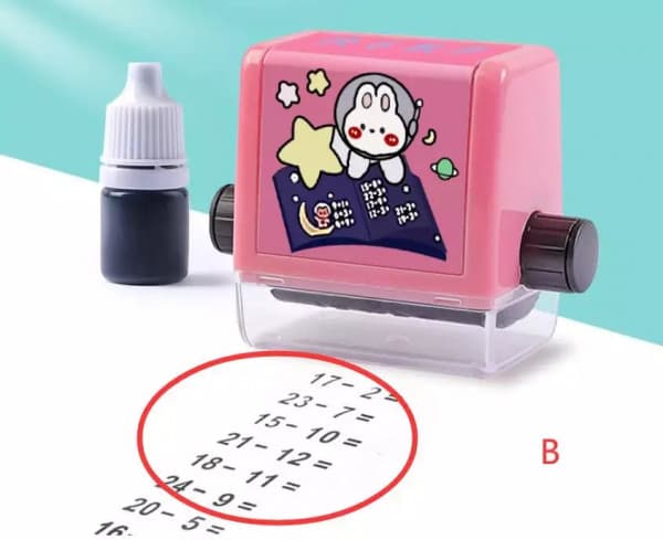 (-)SUBTRACTION ROLLING STAMP