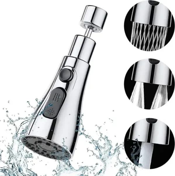 360 DEGREE MOVABLE WATER FAUCET (3 MODE)