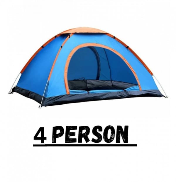 (4-PERSON) PORTABLE WATERPROOF OUTDOOR TENT
