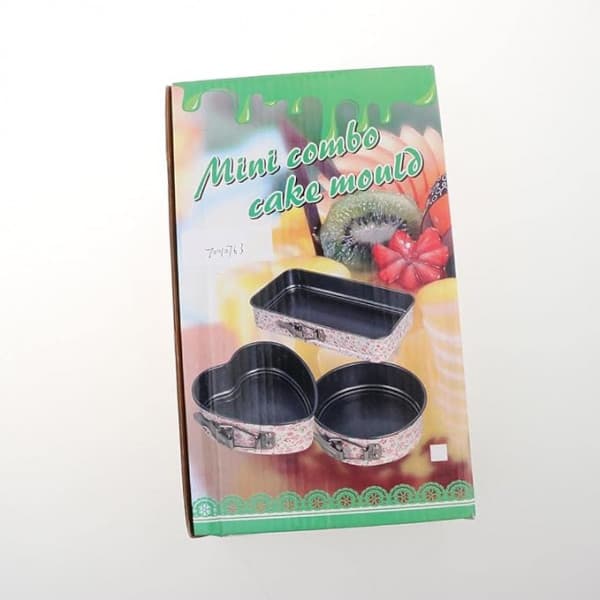 MINI CAKE MOULD SET OF 3