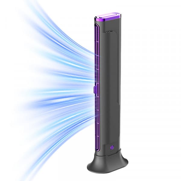 RECHARGEABLE BLADELESS TOWER FAN 