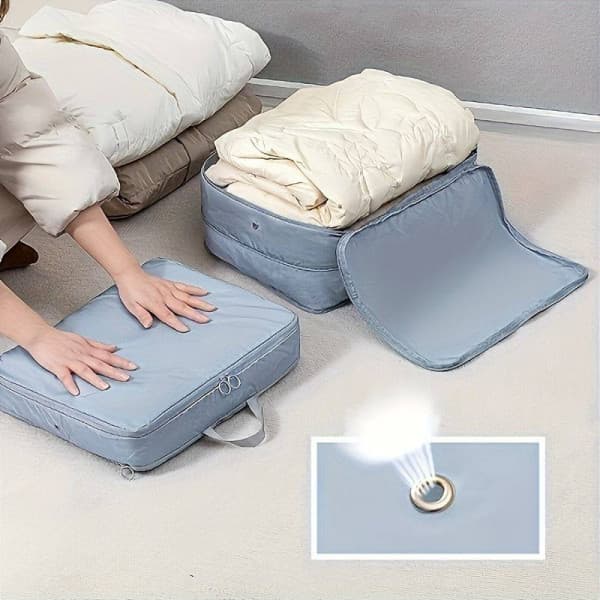 PORTABLE TRAVEL BLANKETS  BAG WITH HANDLE 