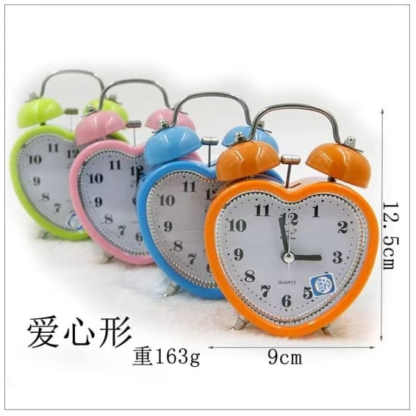 ALARM CLOCK WITH NIGHT LIGHT (MIX SHAPE)