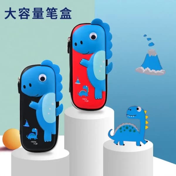 3D DINOSAUR PENCIL CASE POUCH