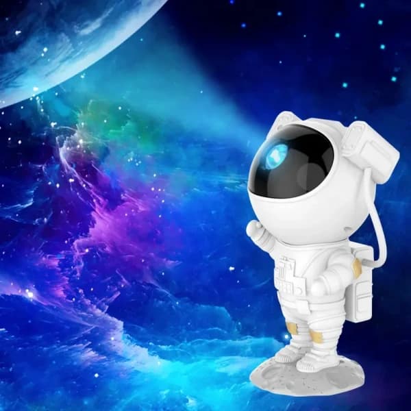USB ASTRONAUT GALAXIES NIGHT PROJECTOR LIGHT ROBOT