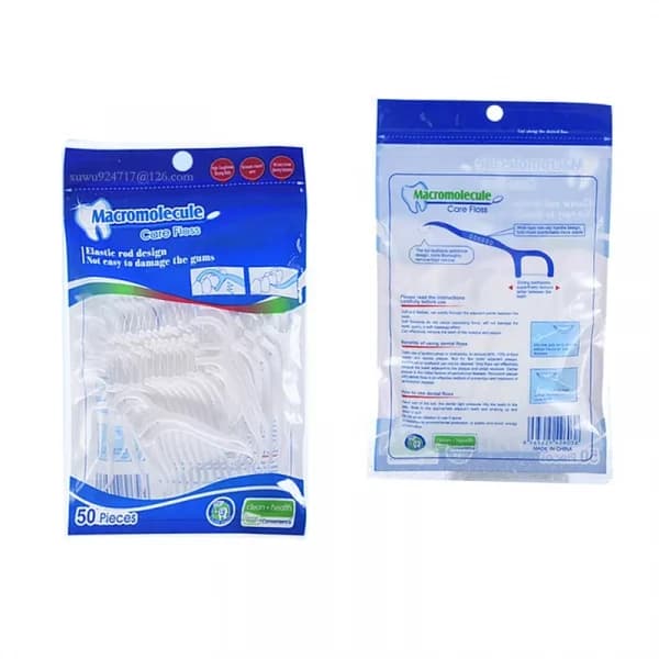 THREAD DENTAL FLOSS PICKS (SET OF 50)