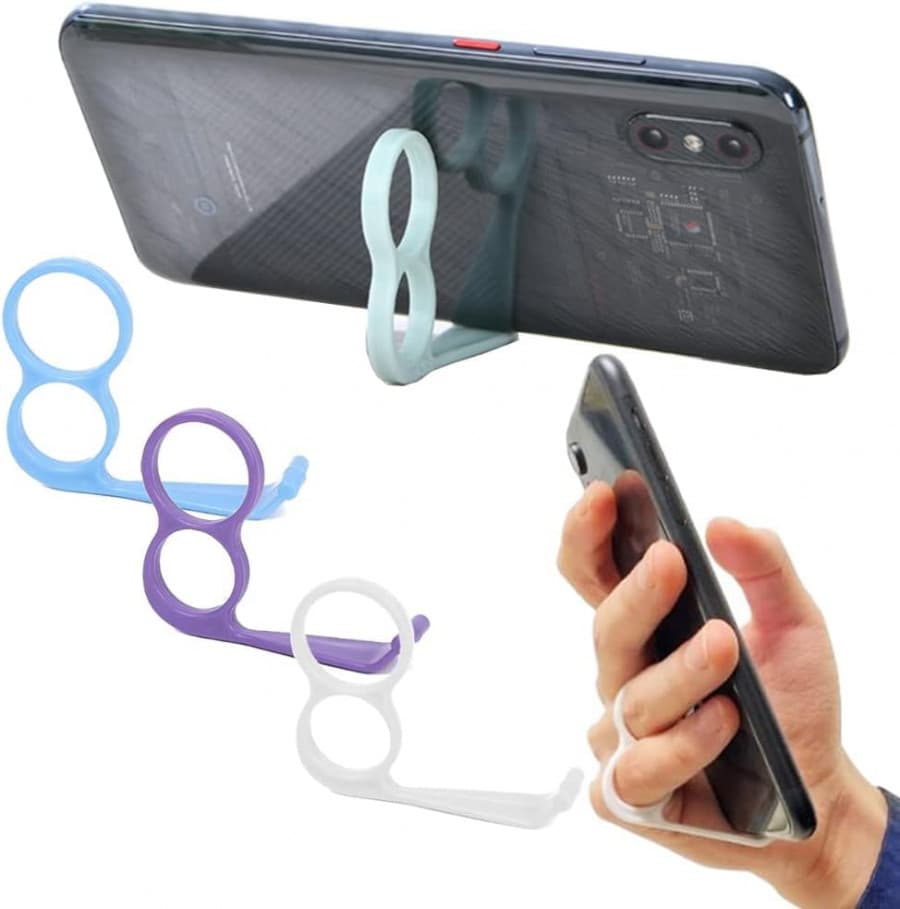 FLEXIBLE FINGER RING PHONE HOLDER