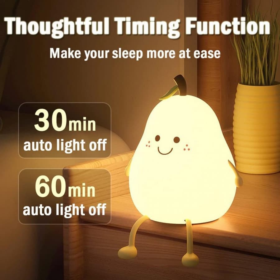 SILICONE FRUIT SHAPE NIGHT LIGHT
