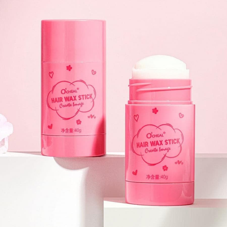PINK HAIR WAX STICK
