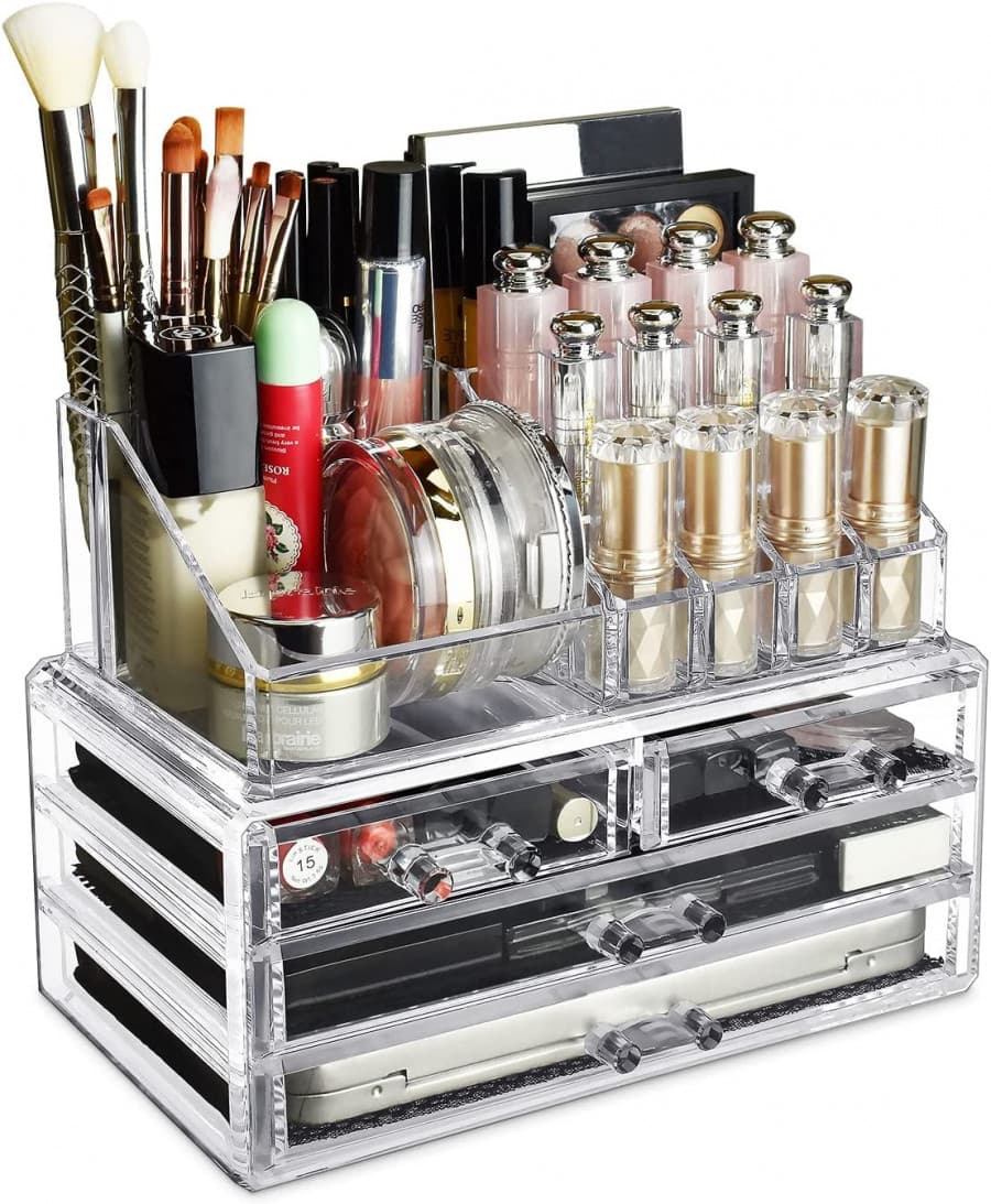 ACRYLIC MAKEUP JEWELRY BOX