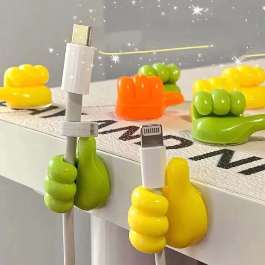 THUMB CABLE ORGANIZER HOOK