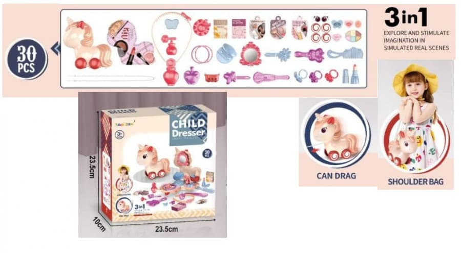 UNICORN SHAPE  KITCHEN KIT, BEAUTY KIT, MEDICEL(DOCTOR) KIT 