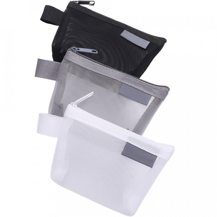 SQUARE MESH STORAGE BAGS