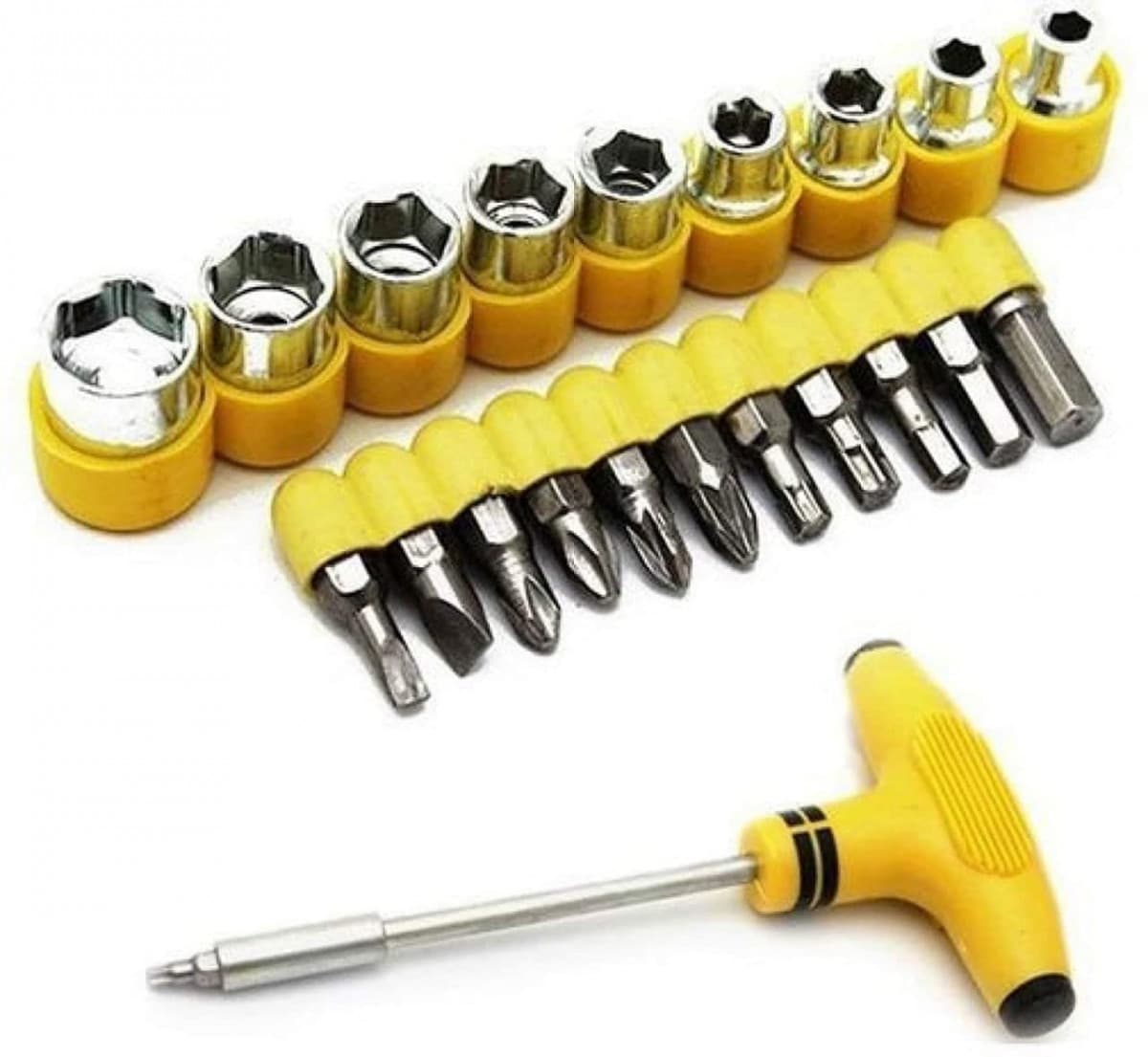 24 PCS T SHAPE SCREWDIVER TOOL SET
