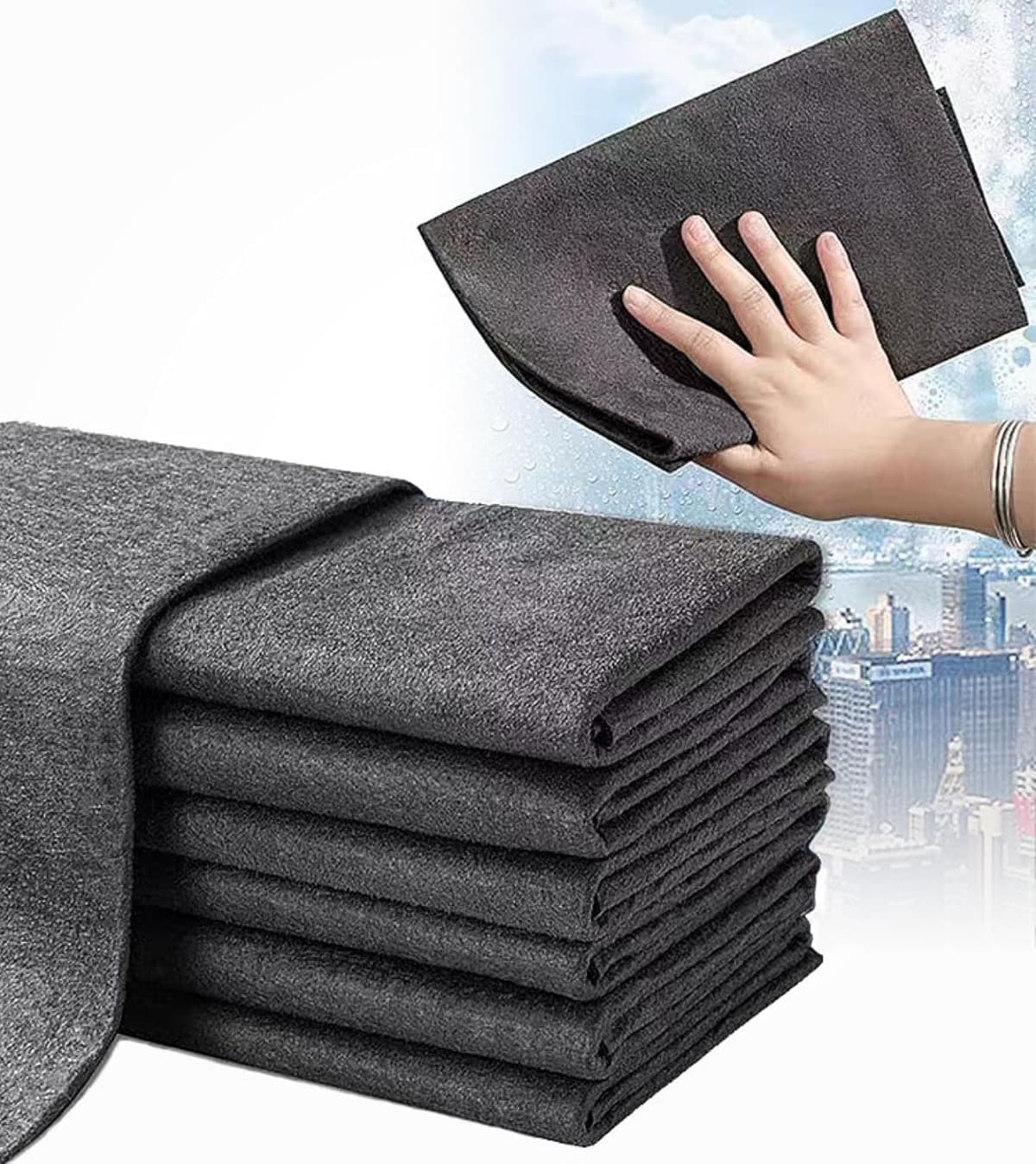 1 PCS BLACK MAGIC CLEANING CLOTH