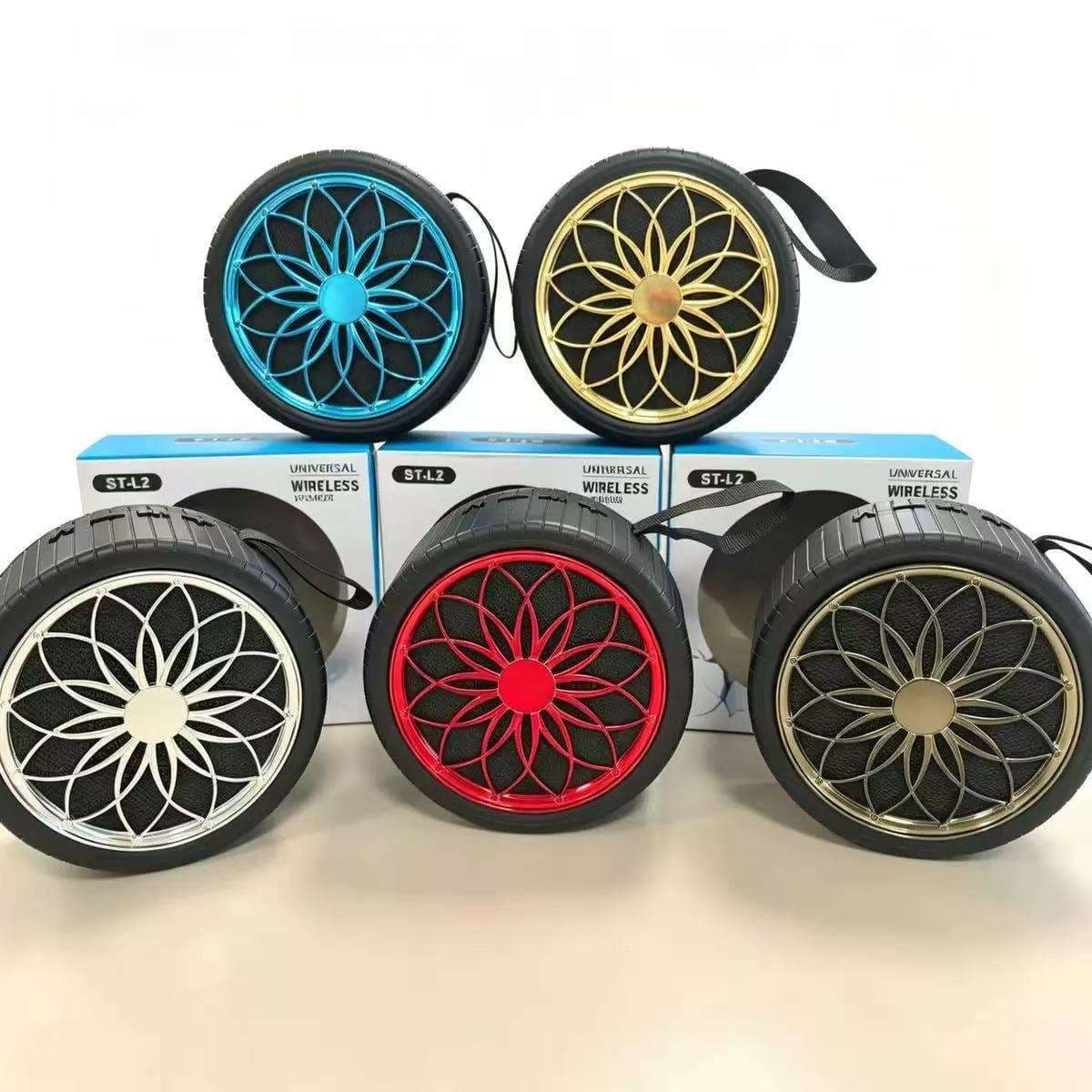 TYRE SHAPE PORTABLE BLUETOOTH SPEAKER