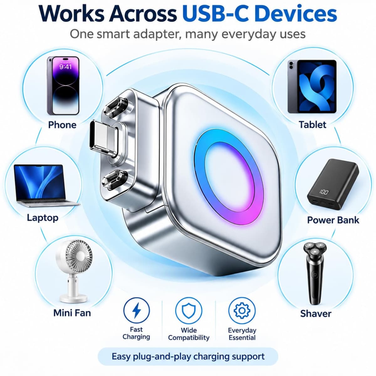 SMART AUTO EJECT CHARGING ADAPTER