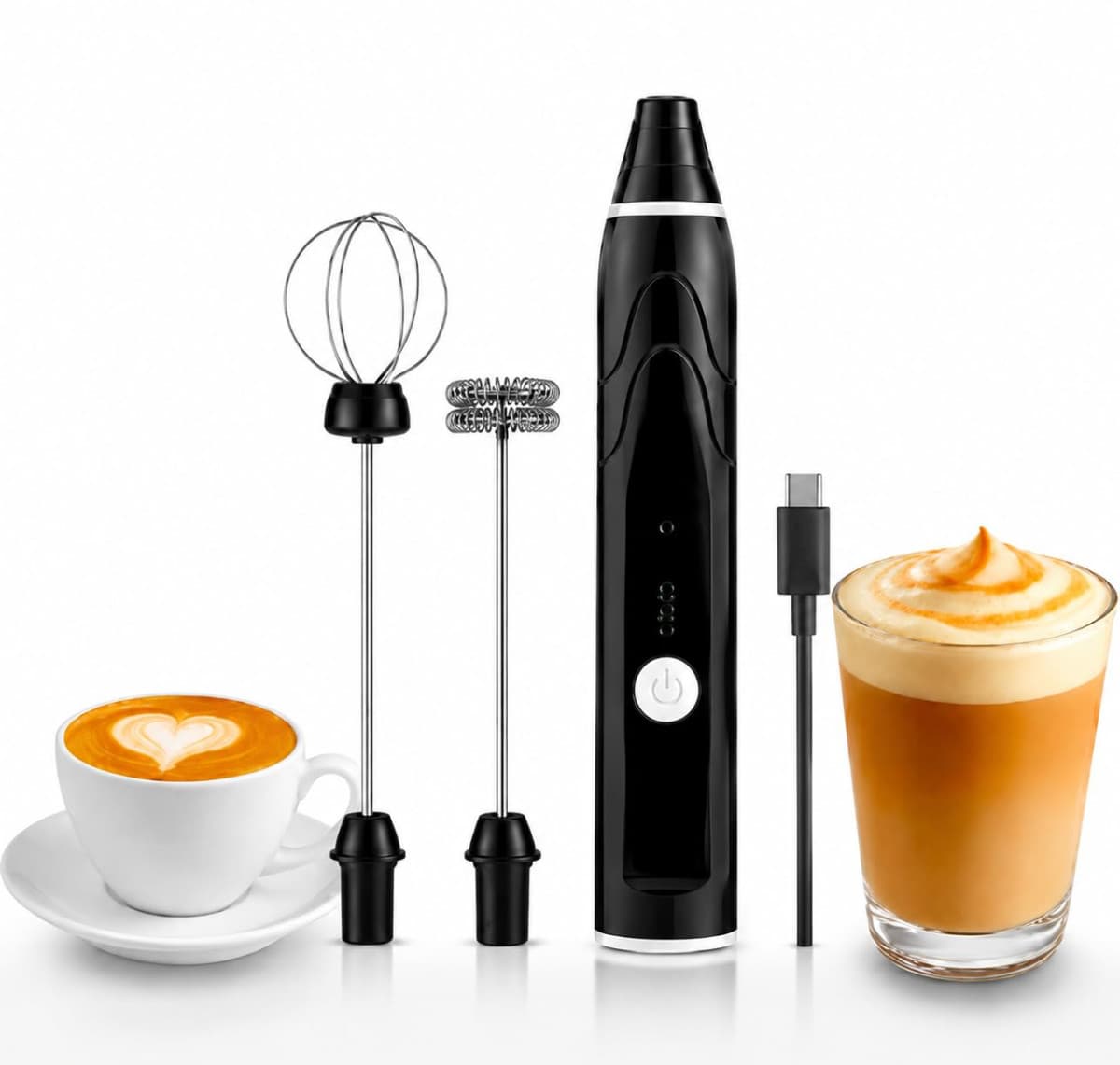 USB RECHARGEABLE MILK FROTHER