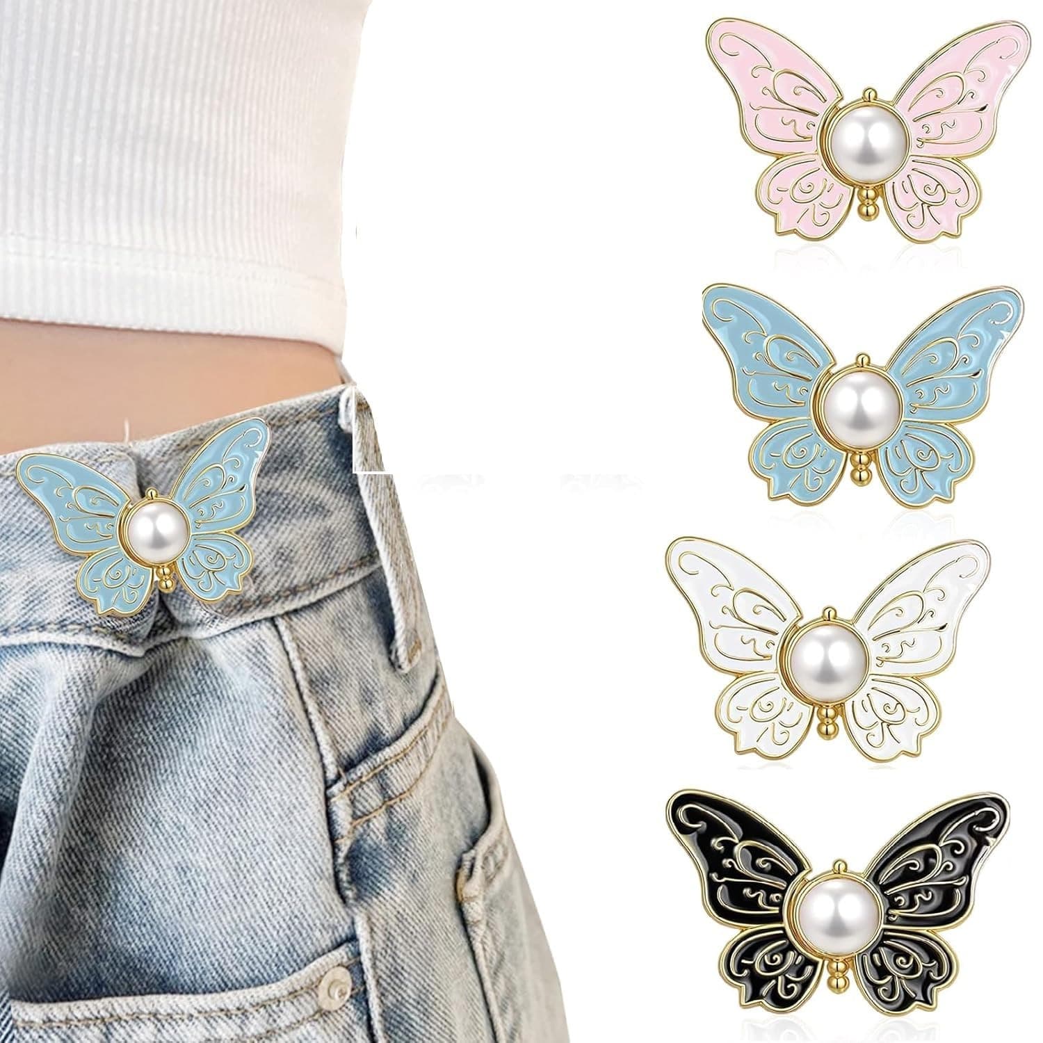 BUTTERFLY JEANS CLIP