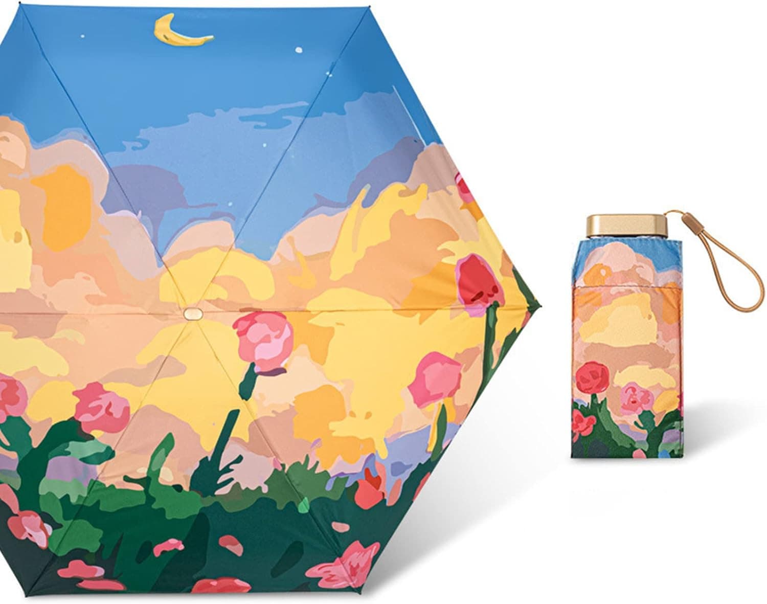 MINI PRINTED POCKET UMBRELLA