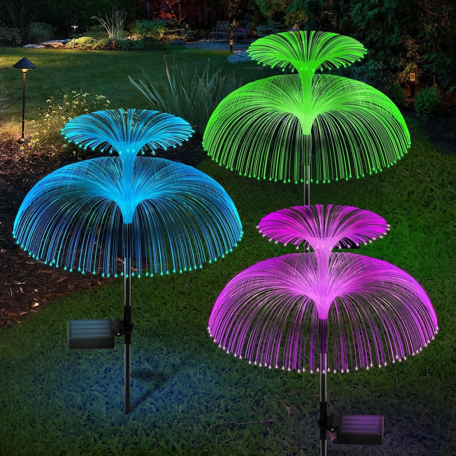 SOLAR JELLYFISH LIGHT (2 PIS SET)