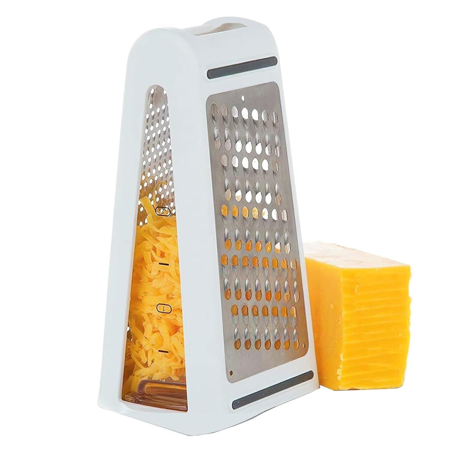 CHEESE GRATER WITH STORAGE CONTAINER