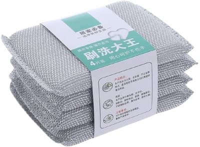 DISH SCRUBBER SPONGE (SET OF 4)