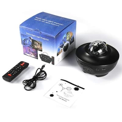 GALAXY PROJECTOR LED NIGHT LIGHT WITH BLUETOOTH SPEAKER
