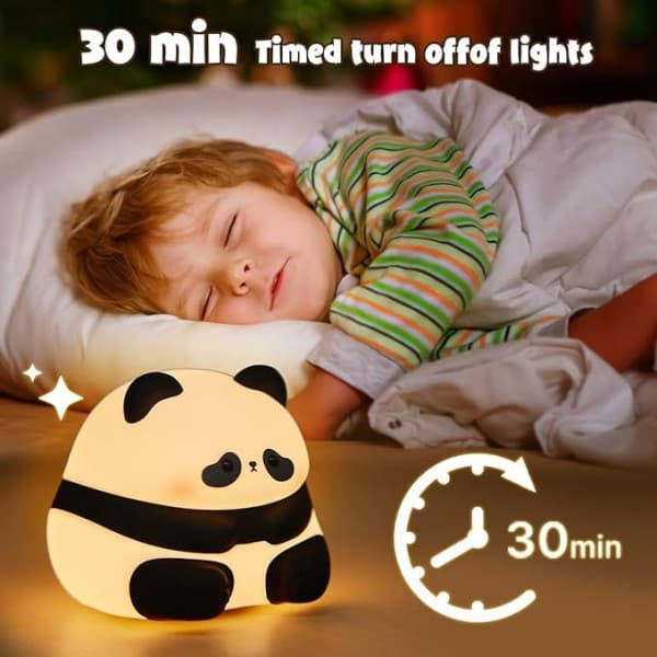 LAZY BABY PANDA NIGHT LIGHT