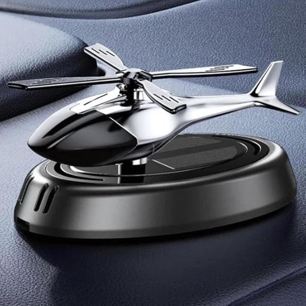 HELICOPTER SOLAR CAR FRESHNER