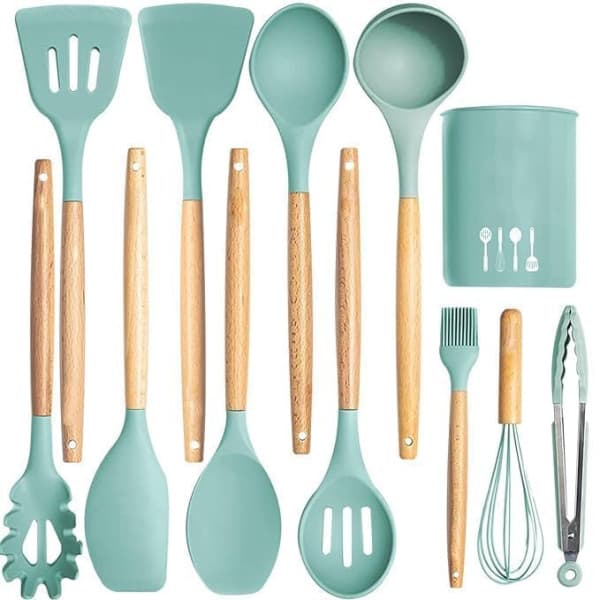 12 PCS SILICON SPATULA SET