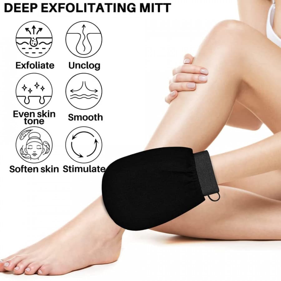DEAD SKIN REMOVER BATH GLOVES