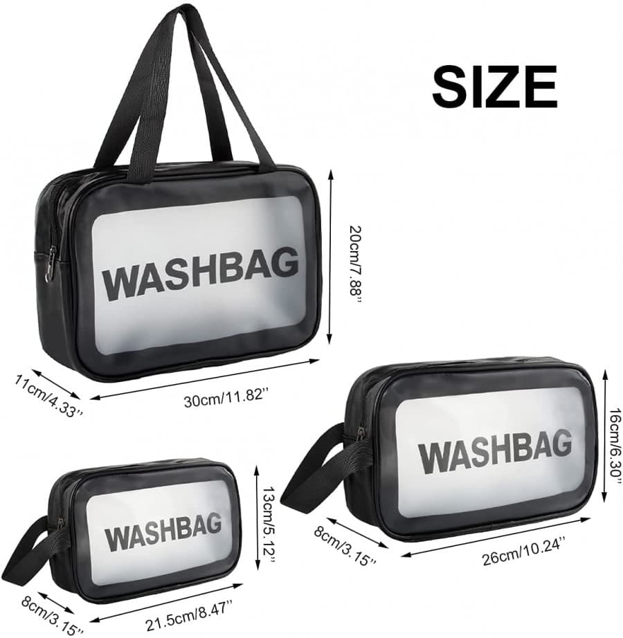 3 PC WASH BAG